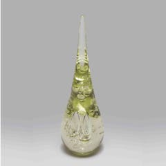 白瑠璃ガラス Bubble Water Solid Drop